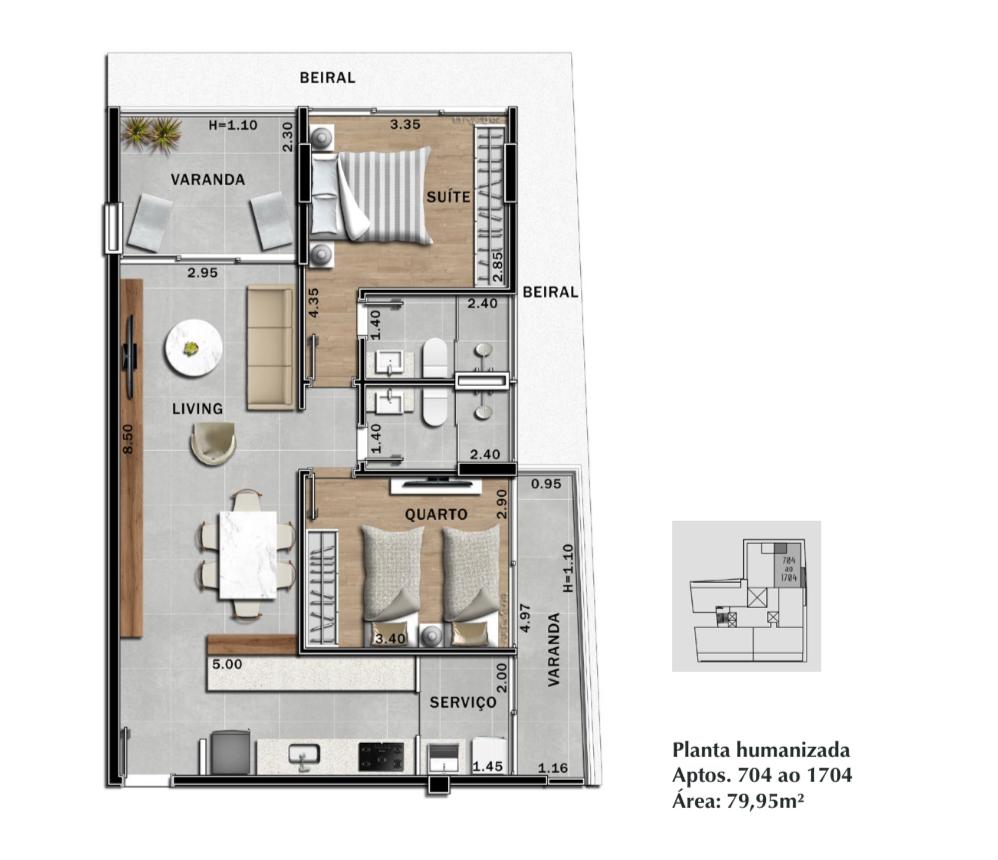 Planta -  - Viviane Campos