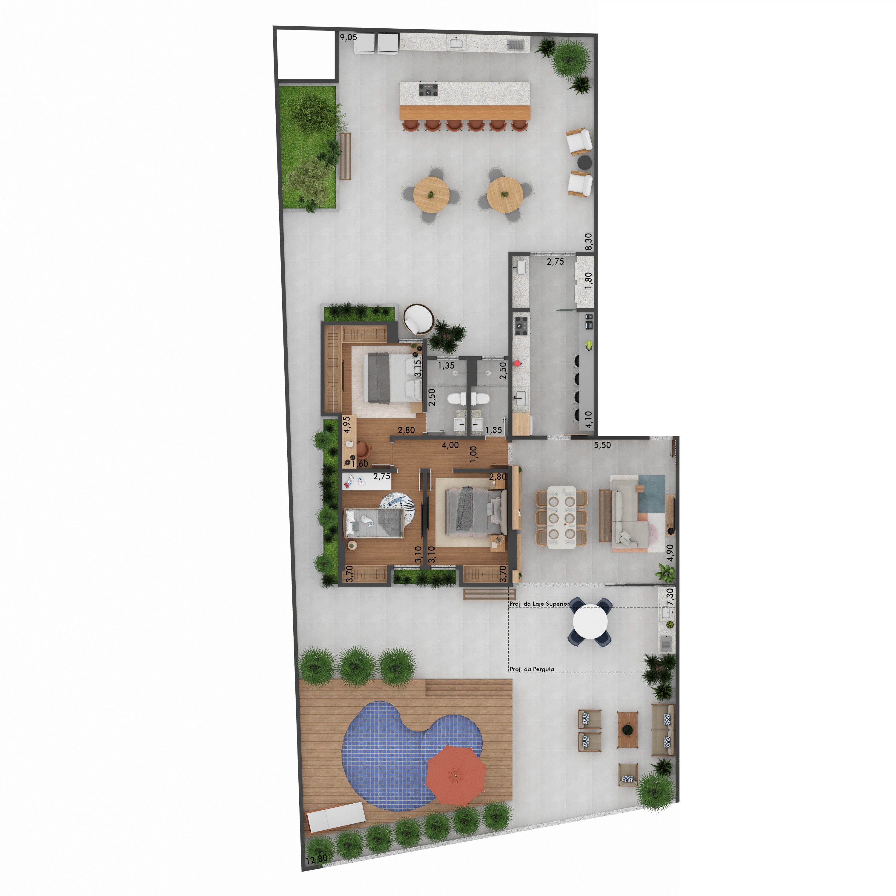 Planta -  - Viviane Campos