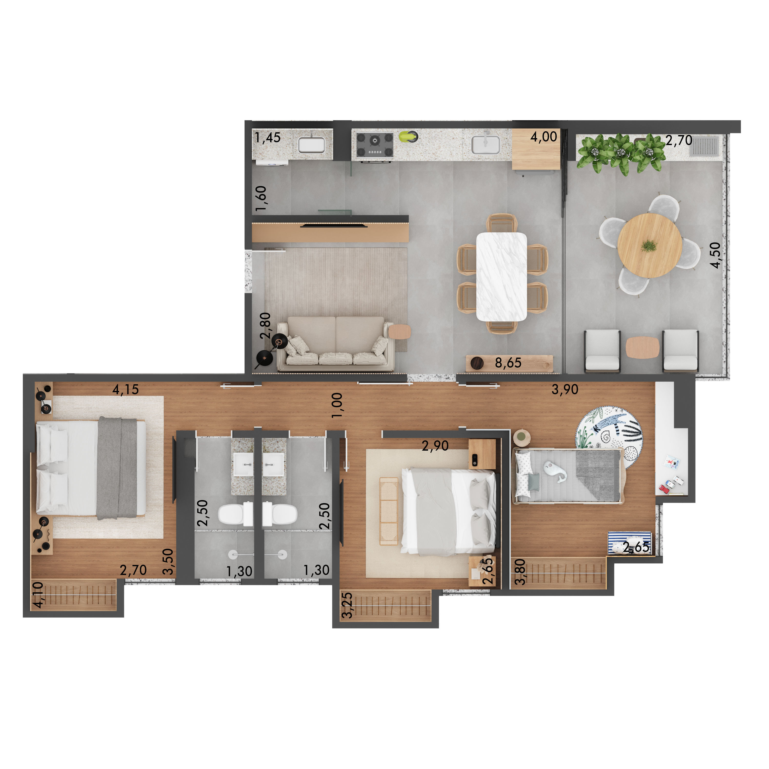 Planta -  - Viviane Campos
