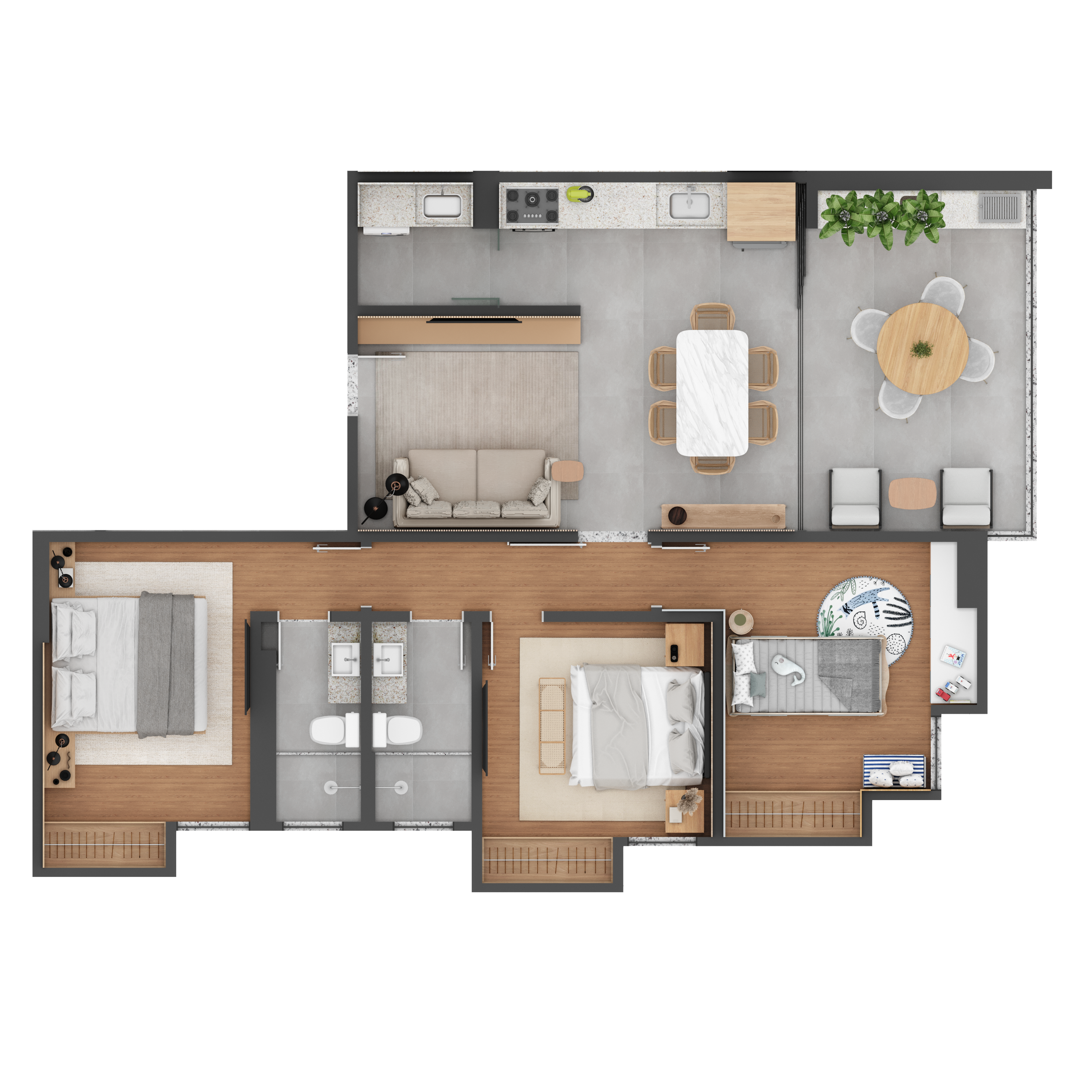 Planta -  - Viviane Campos