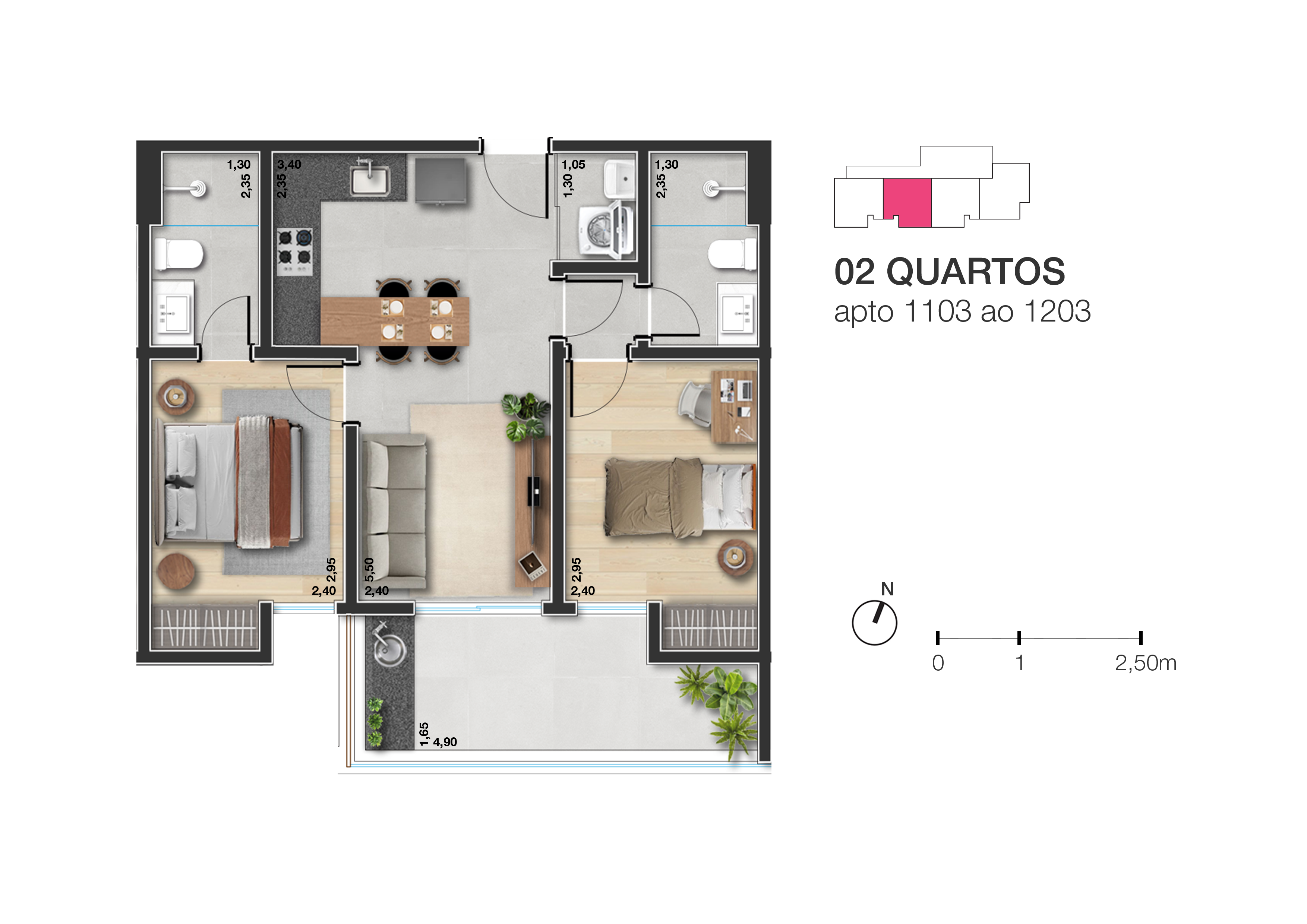 Planta -  - Viviane Campos