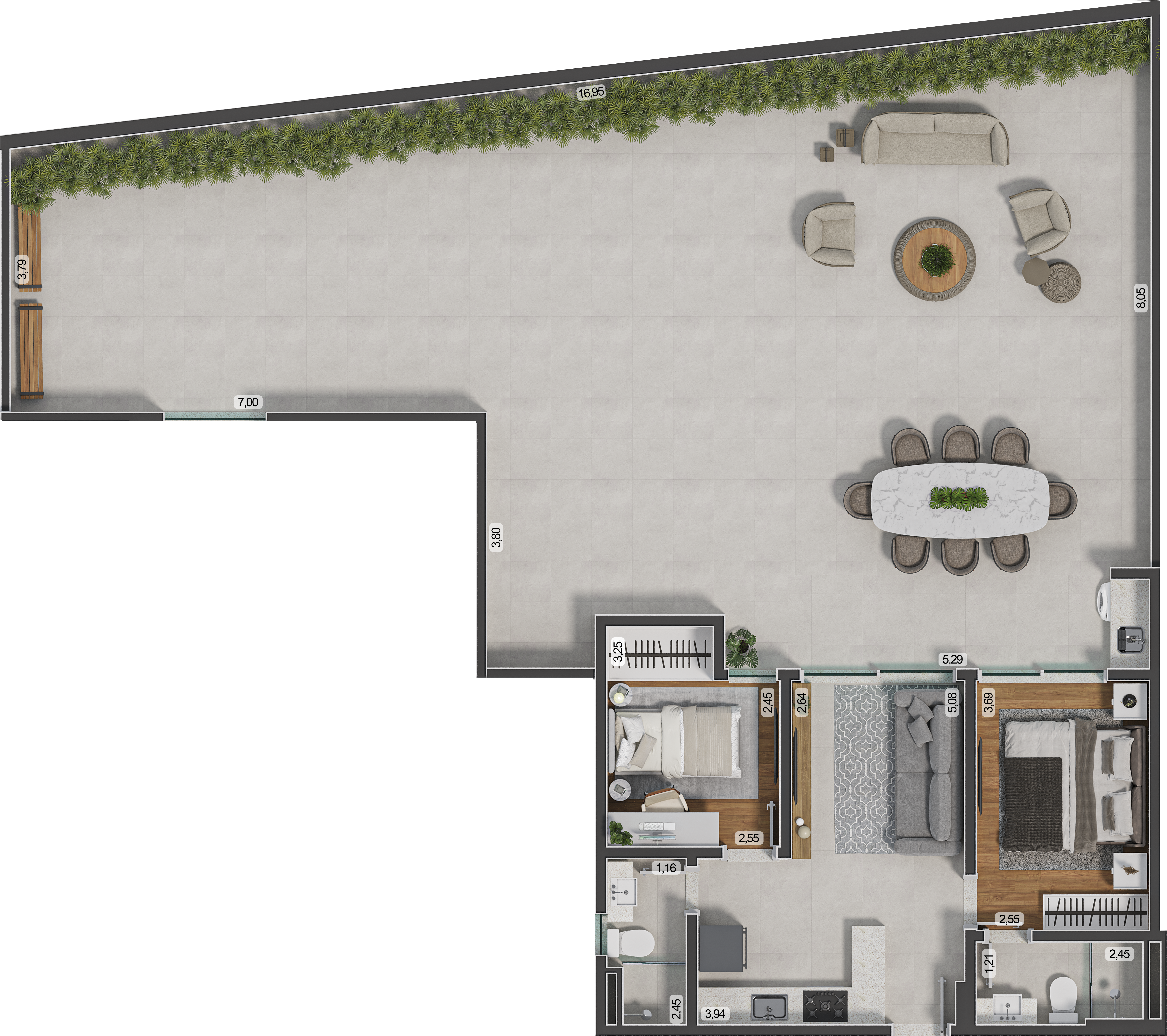 Planta -  - Viviane Campos