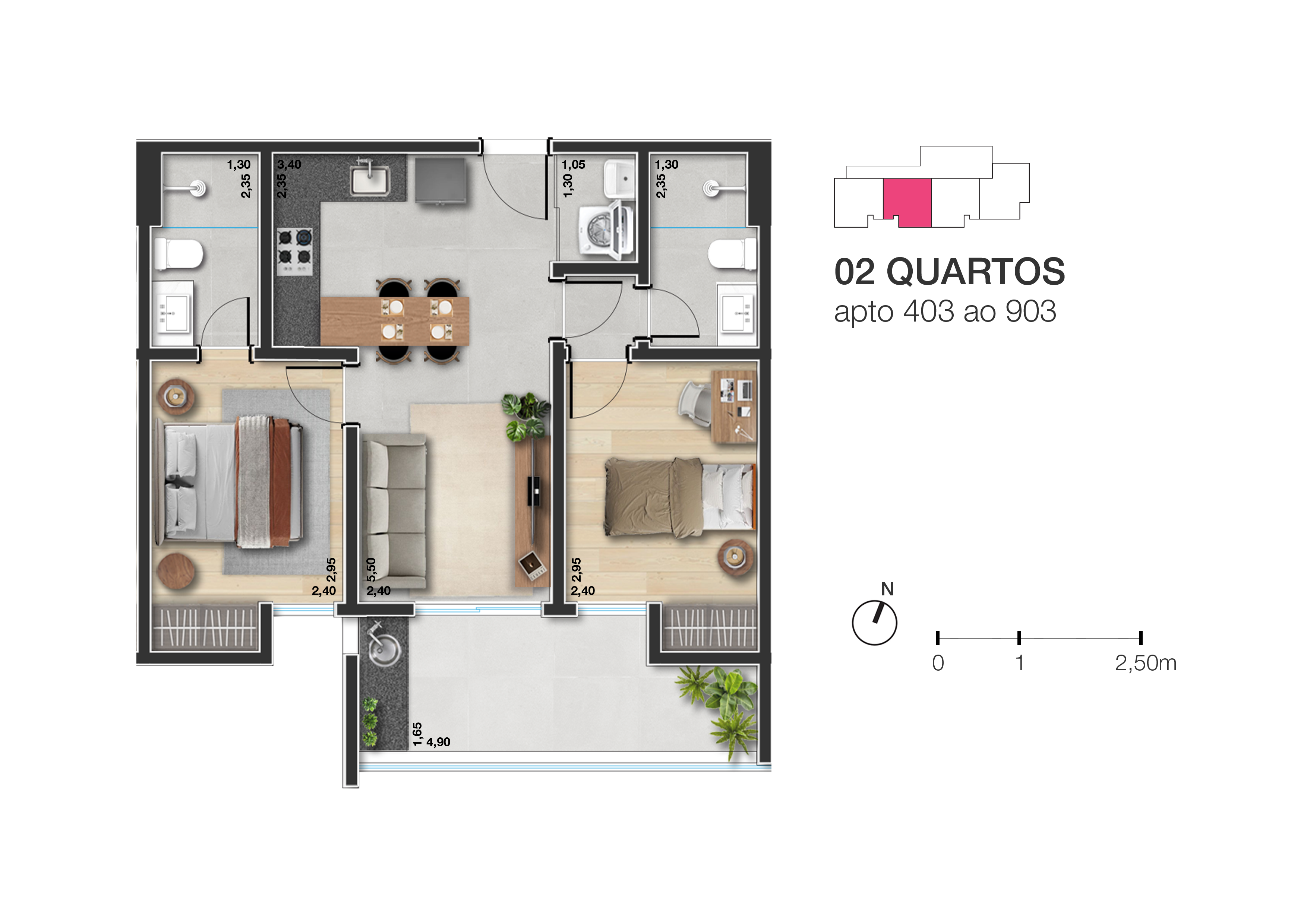 Planta -  - Viviane Campos