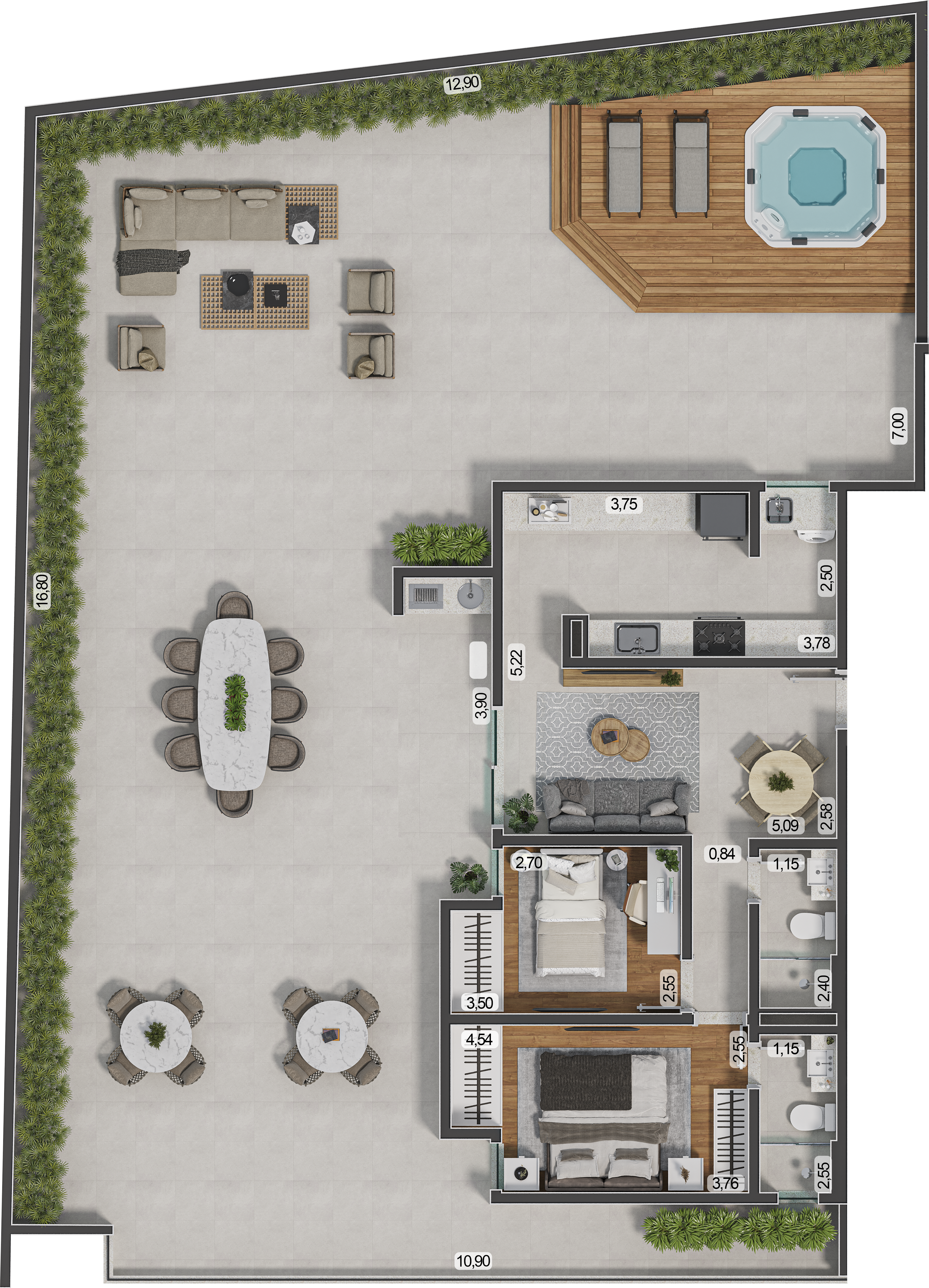 Planta -  - Viviane Campos
