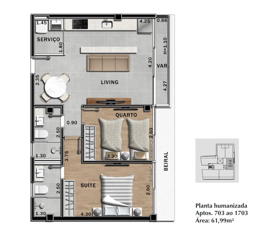 Planta -  - Viviane Campos