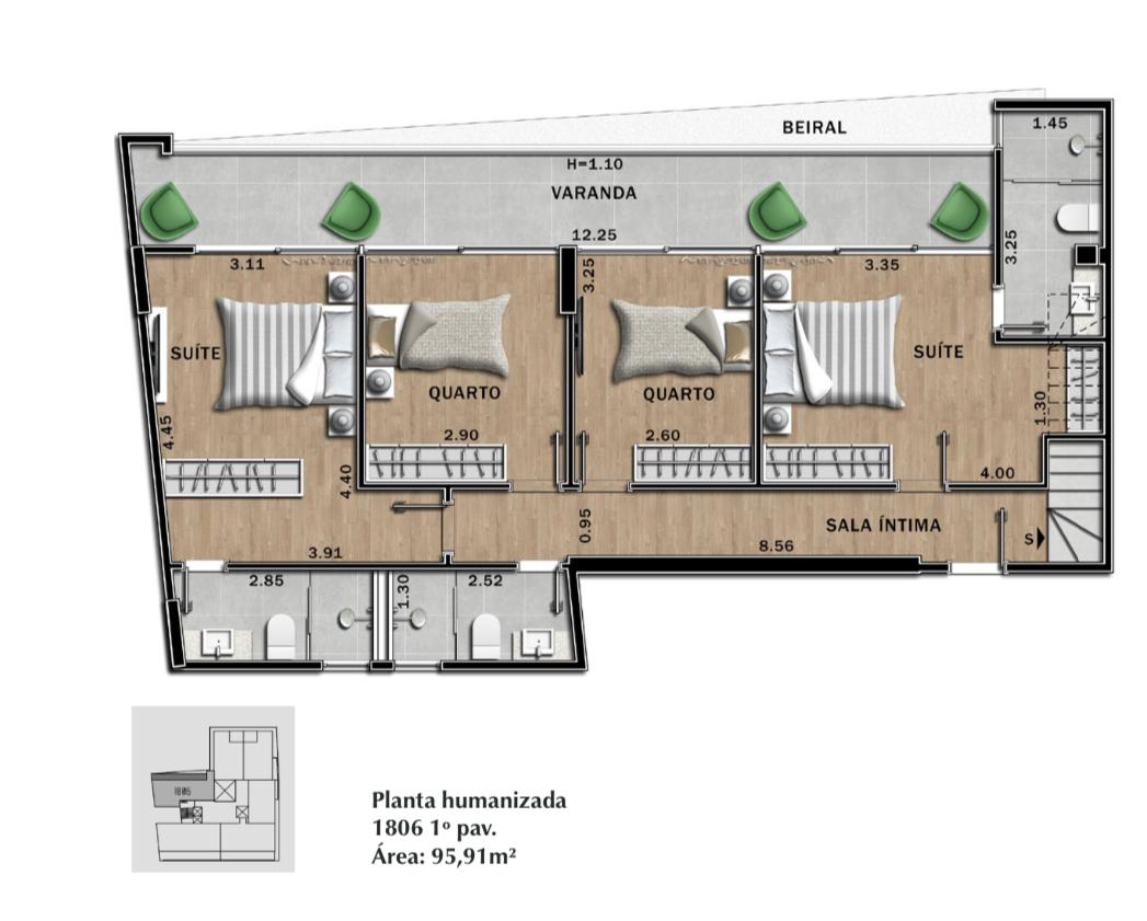 Planta -  - Viviane Campos