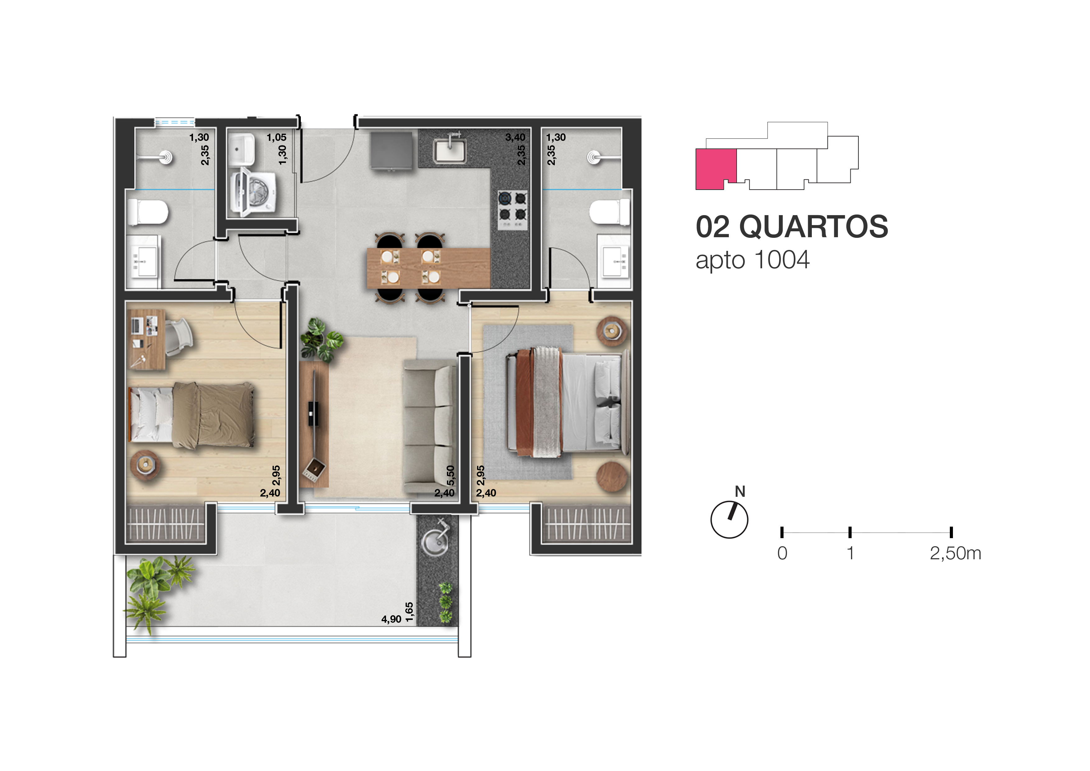 Planta -  - Viviane Campos