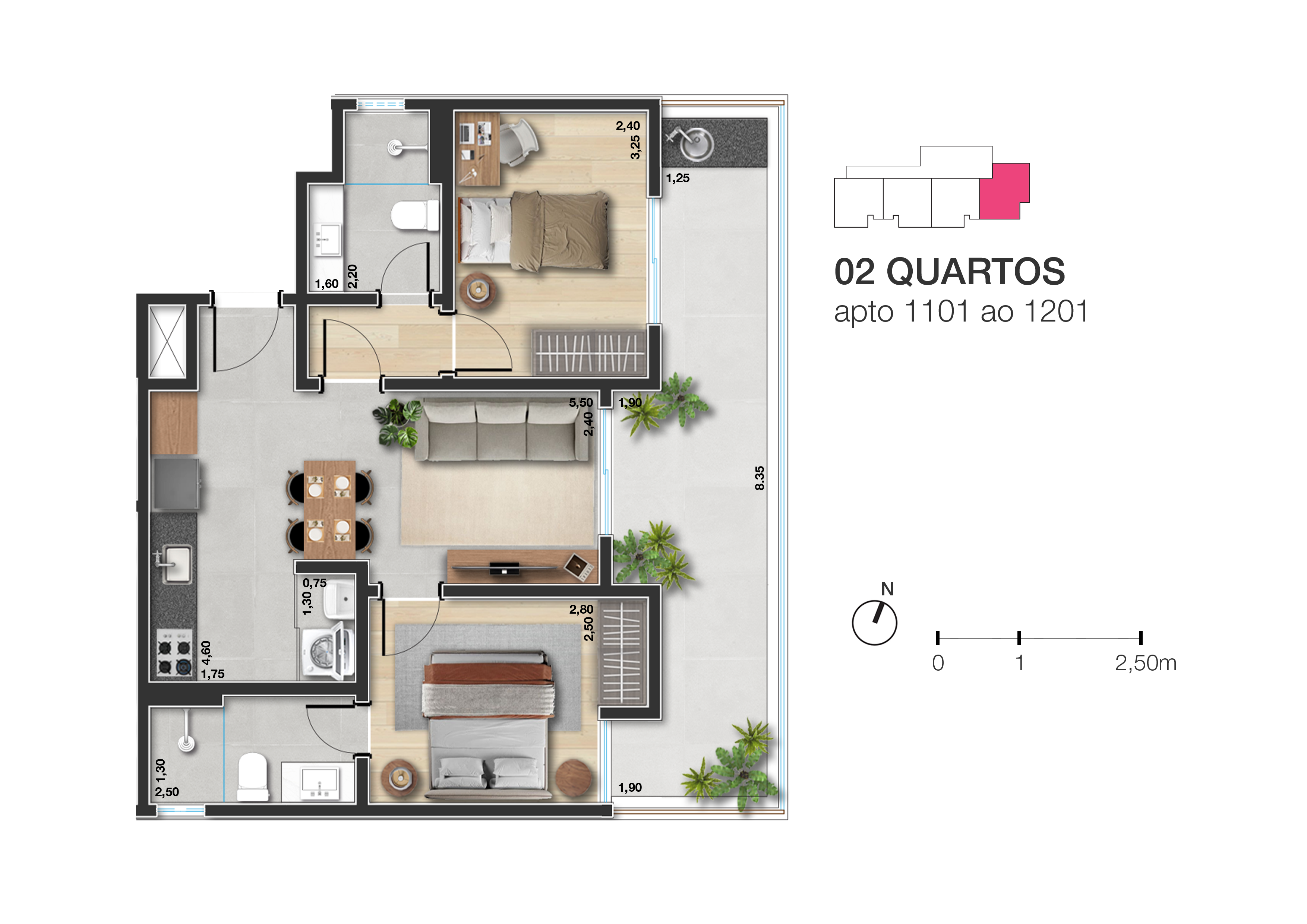 Planta -  - Viviane Campos