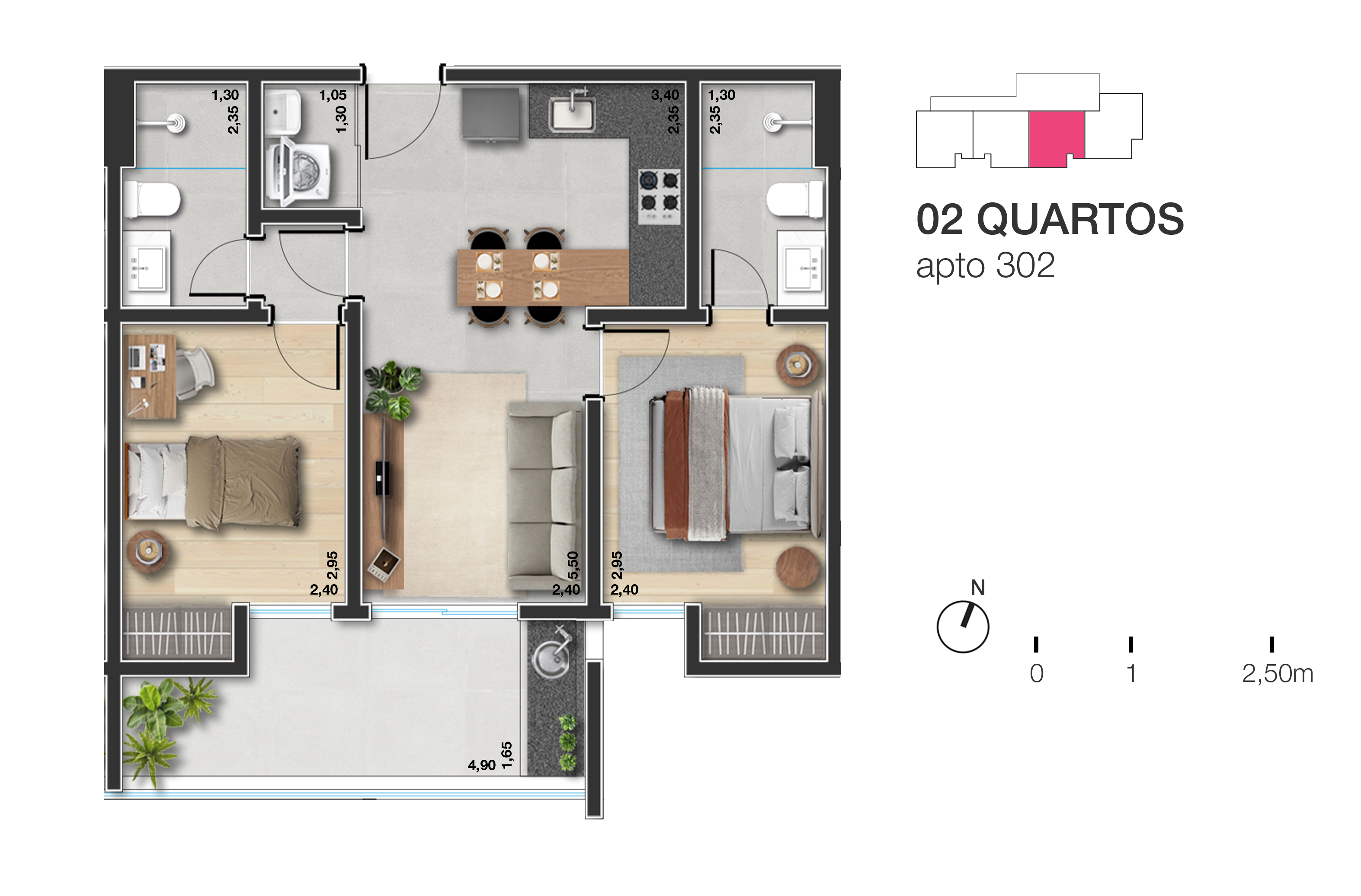 Planta -  - Viviane Campos