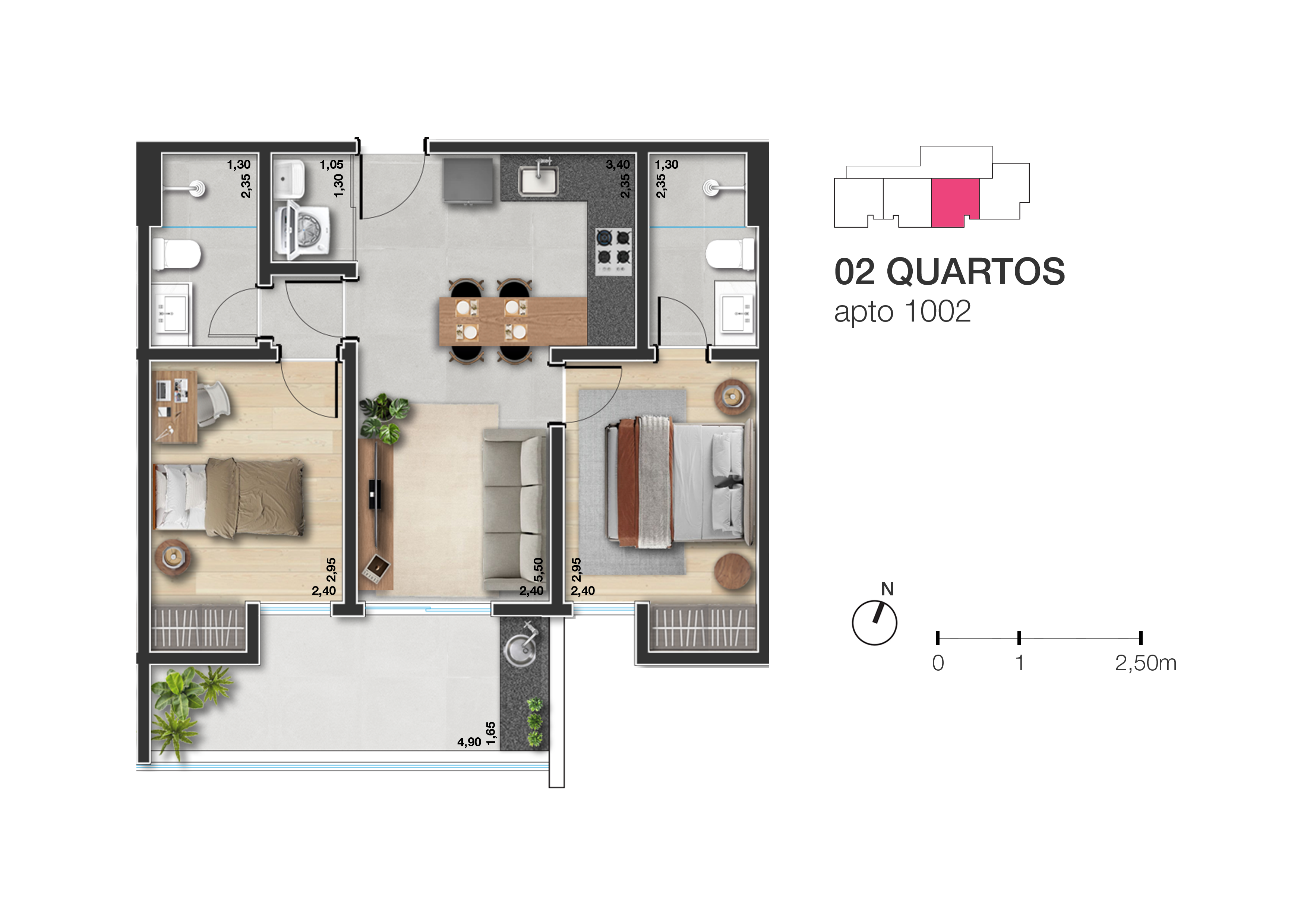 Planta -  - Viviane Campos