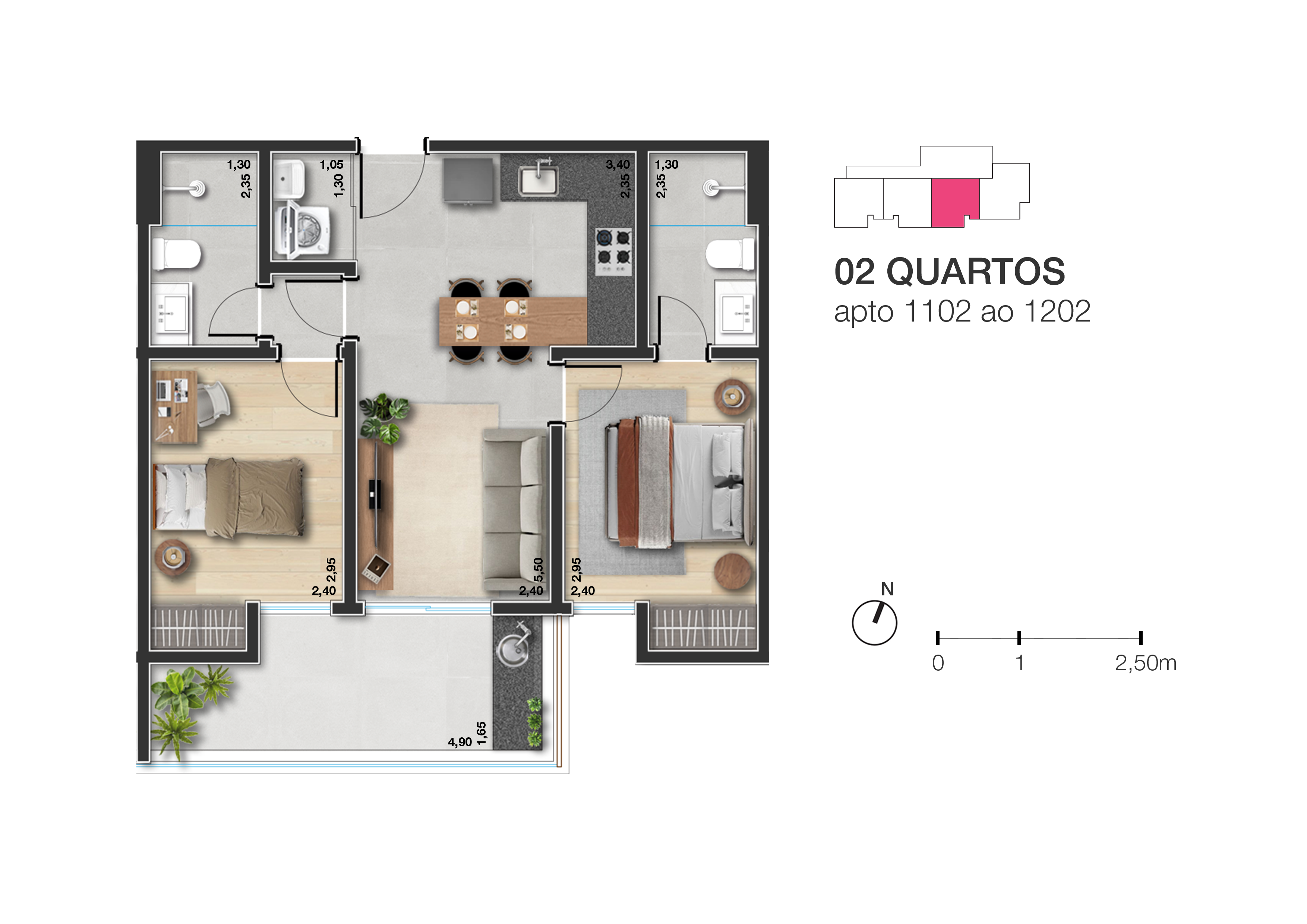 Planta -  - Viviane Campos