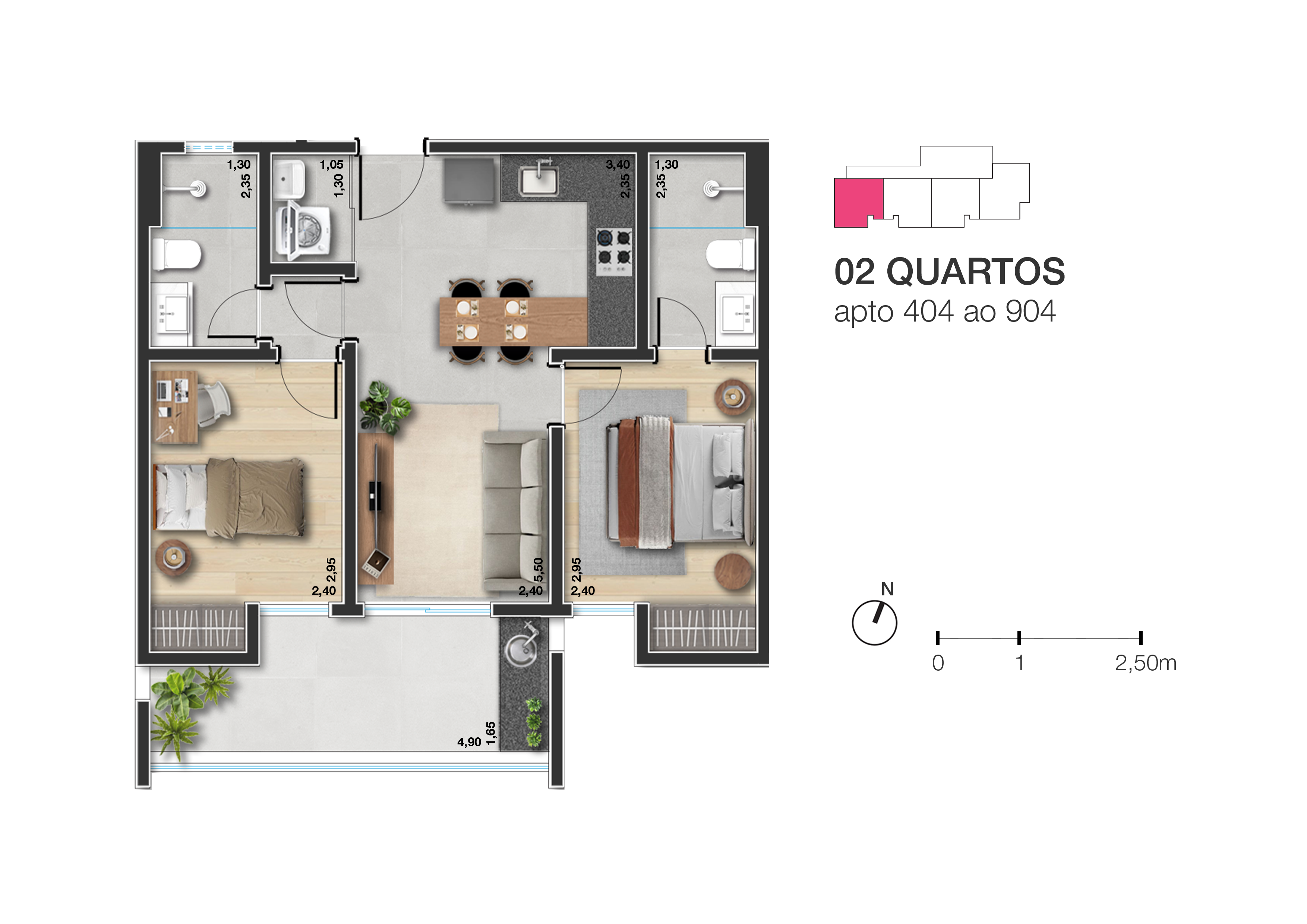 Planta -  - Viviane Campos