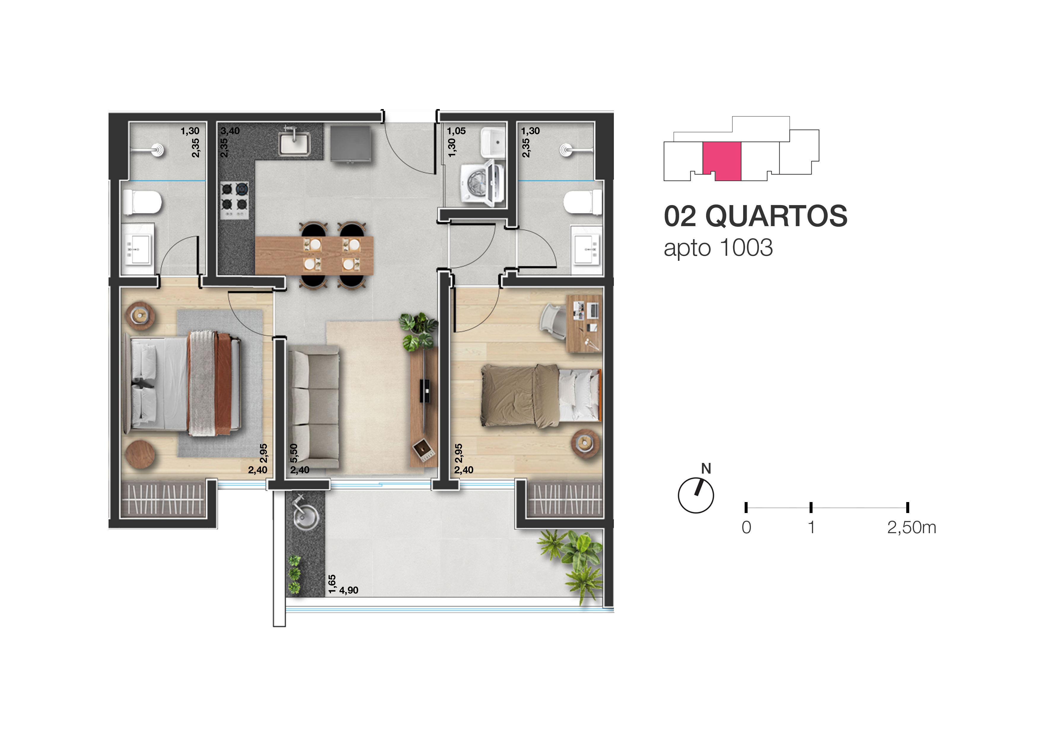 Planta -  - Viviane Campos