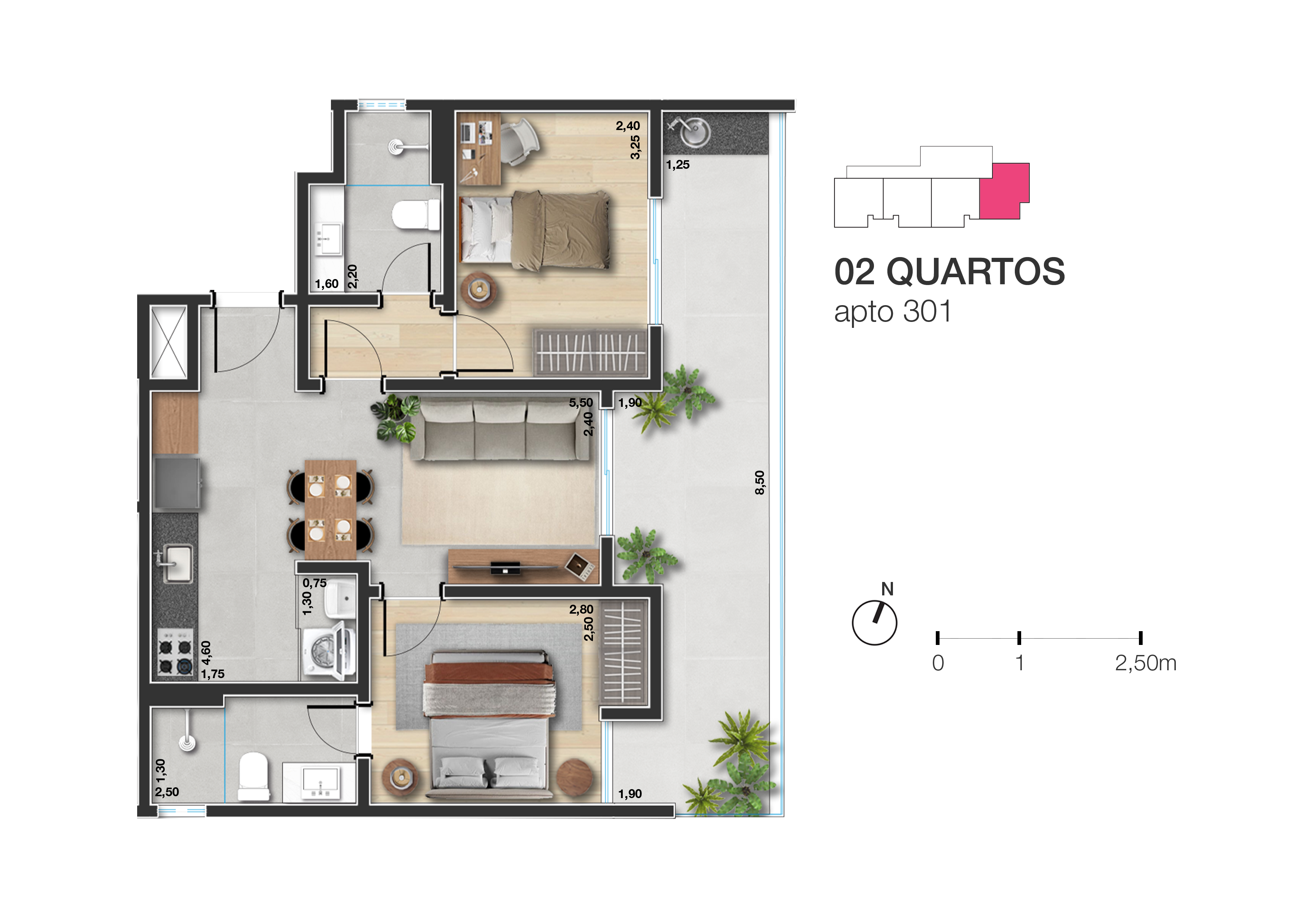 Planta -  - Viviane Campos