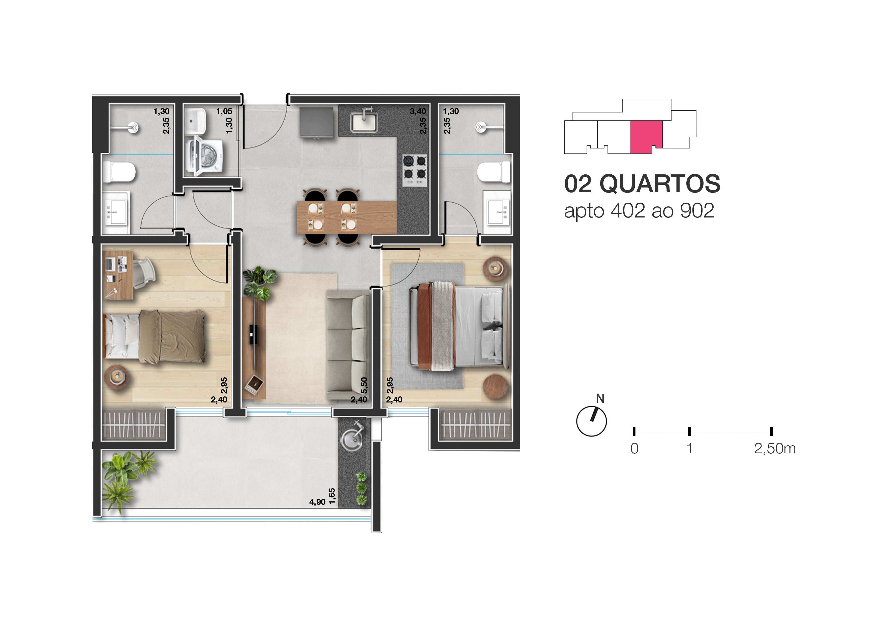 Planta -  - Viviane Campos