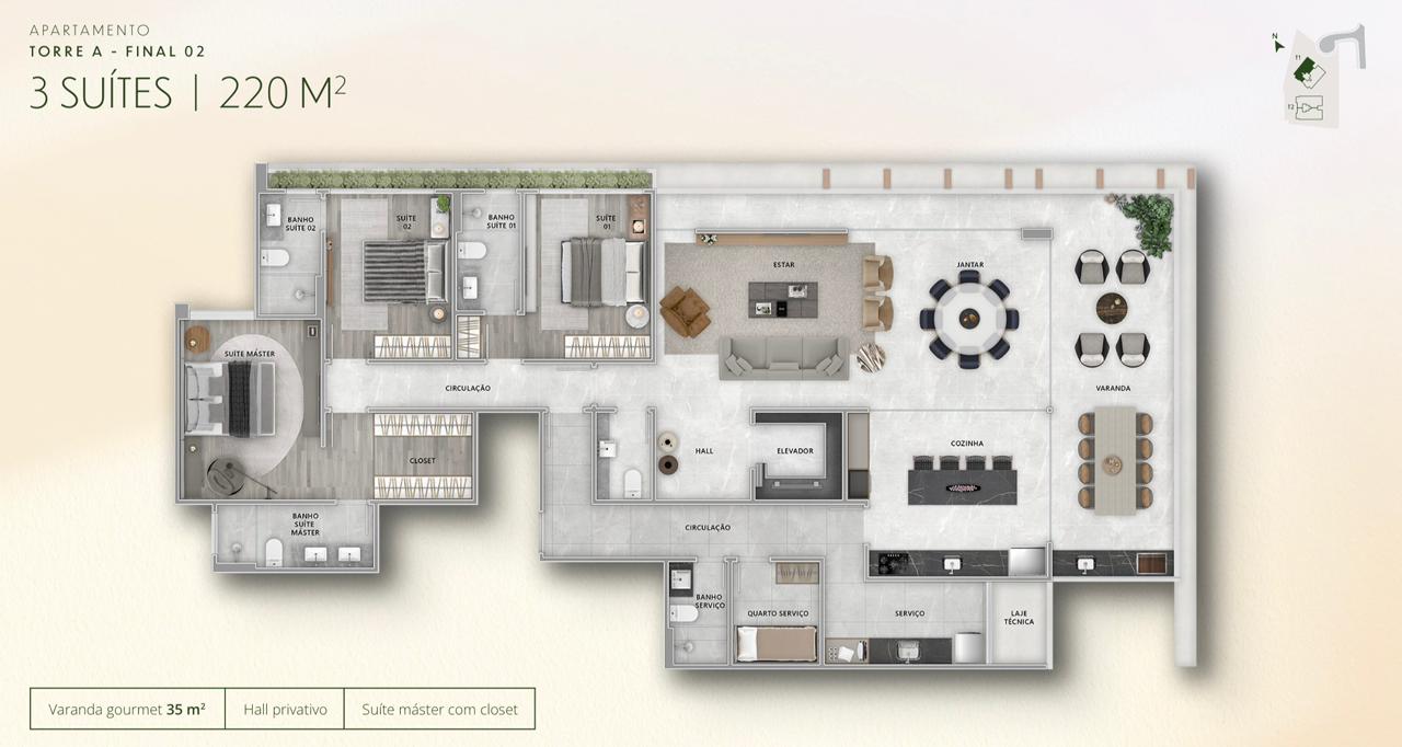 Planta -  - Viviane Campos